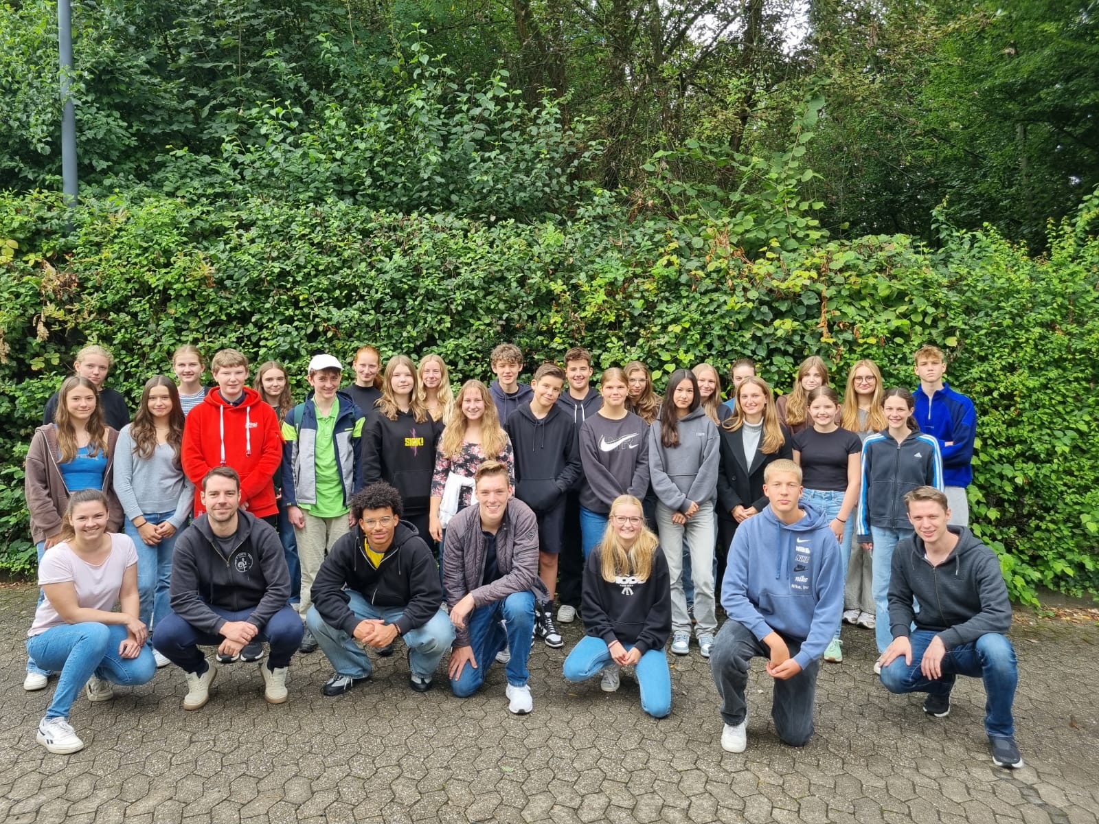 Gruppenbild Klassensprecher:innen bzw. SV