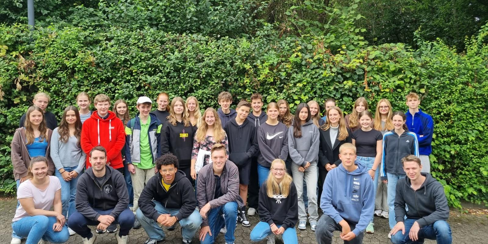 Gruppenbild Klassensprecher:innen bzw. SV